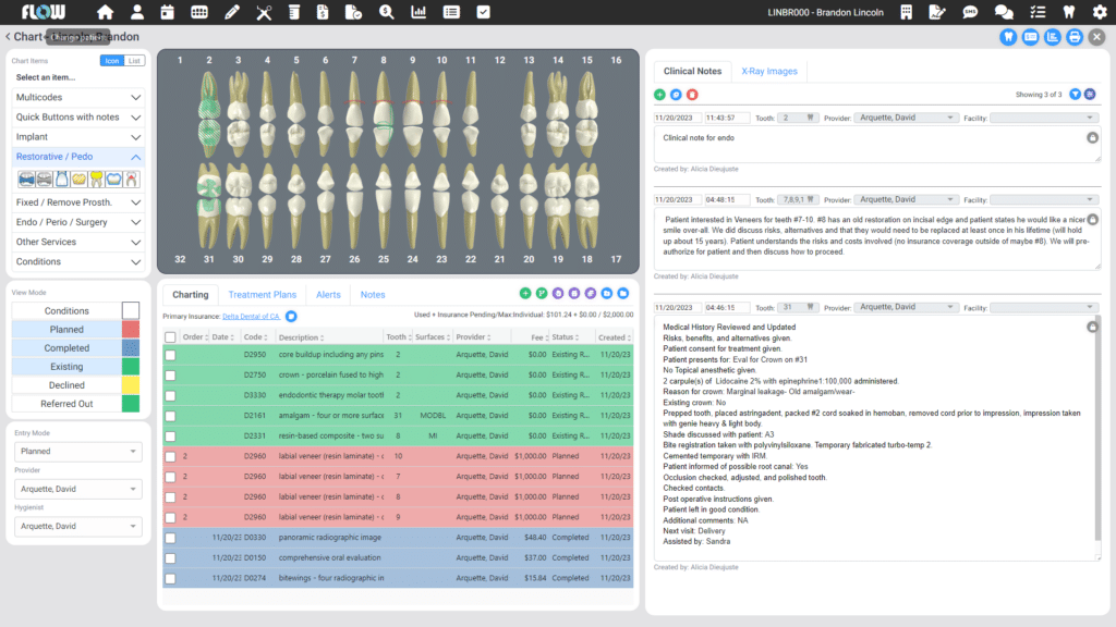 Flow - Web-Based Dental Practice Management Software